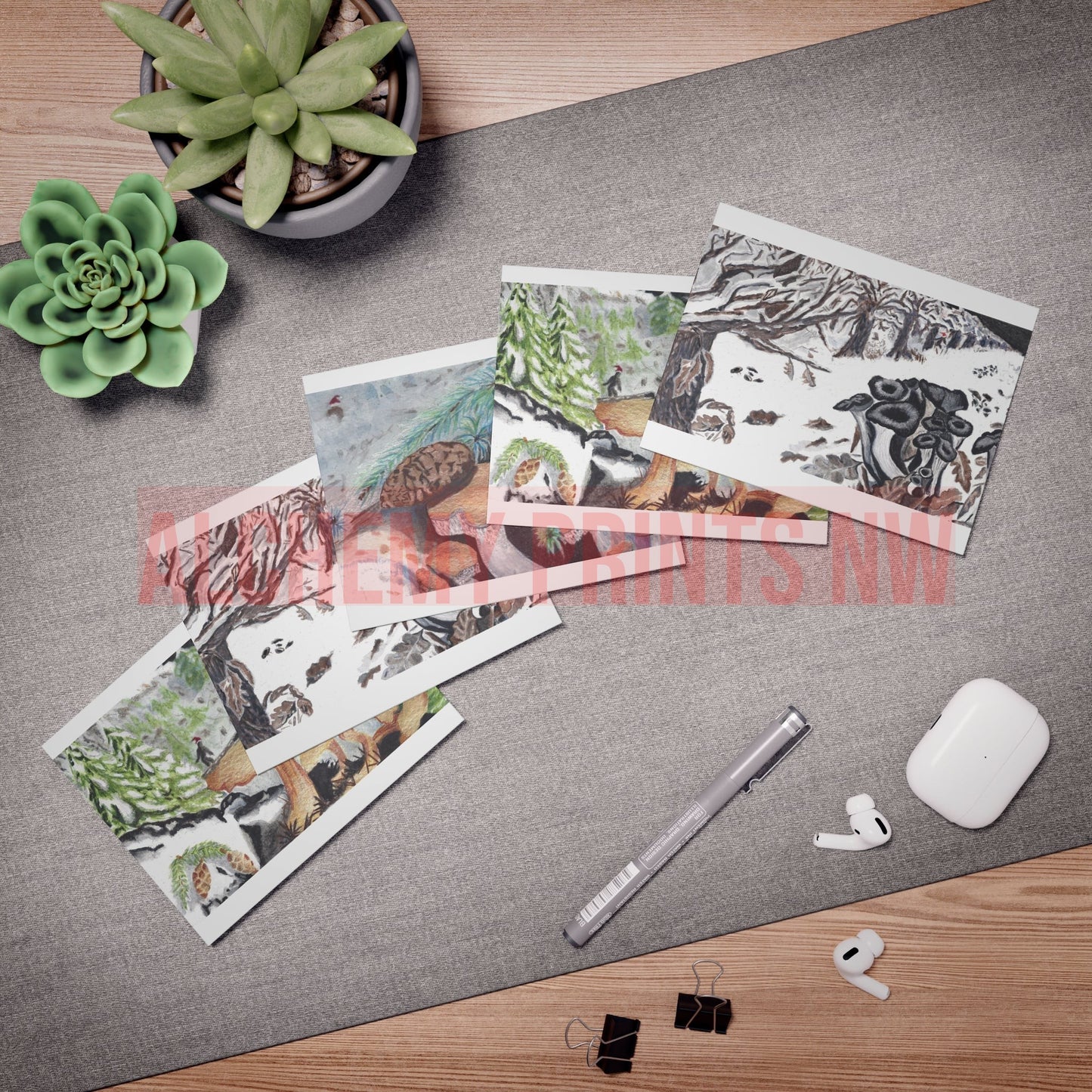Greeting Cards (5-Pack) Multi-Design