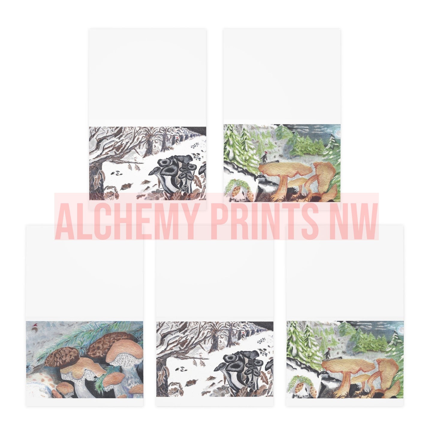 Greeting Cards (5-Pack) Multi-Design