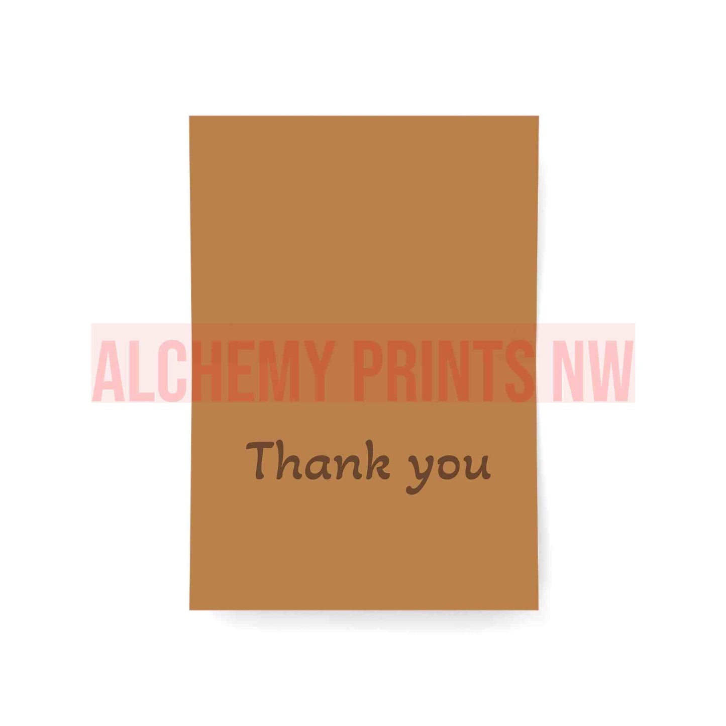 Greeting Thank You Cards (1, 10, 30, and 50pcs)